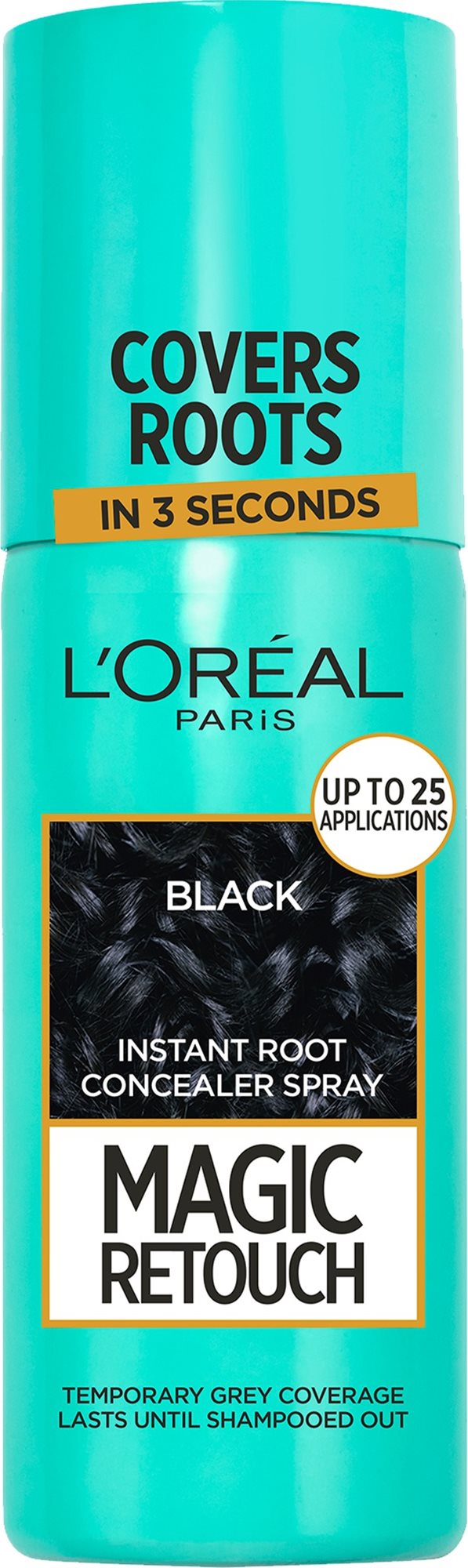 ĽORÉAL PARIS Magic Retouch 1 Black 75 ml Sprej na odrasty