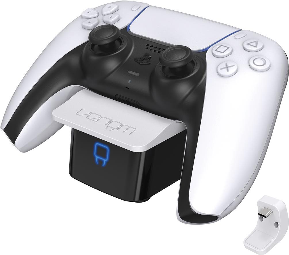 VENOM VS5000 White PS5 Single Docking Station Controller-Ständer