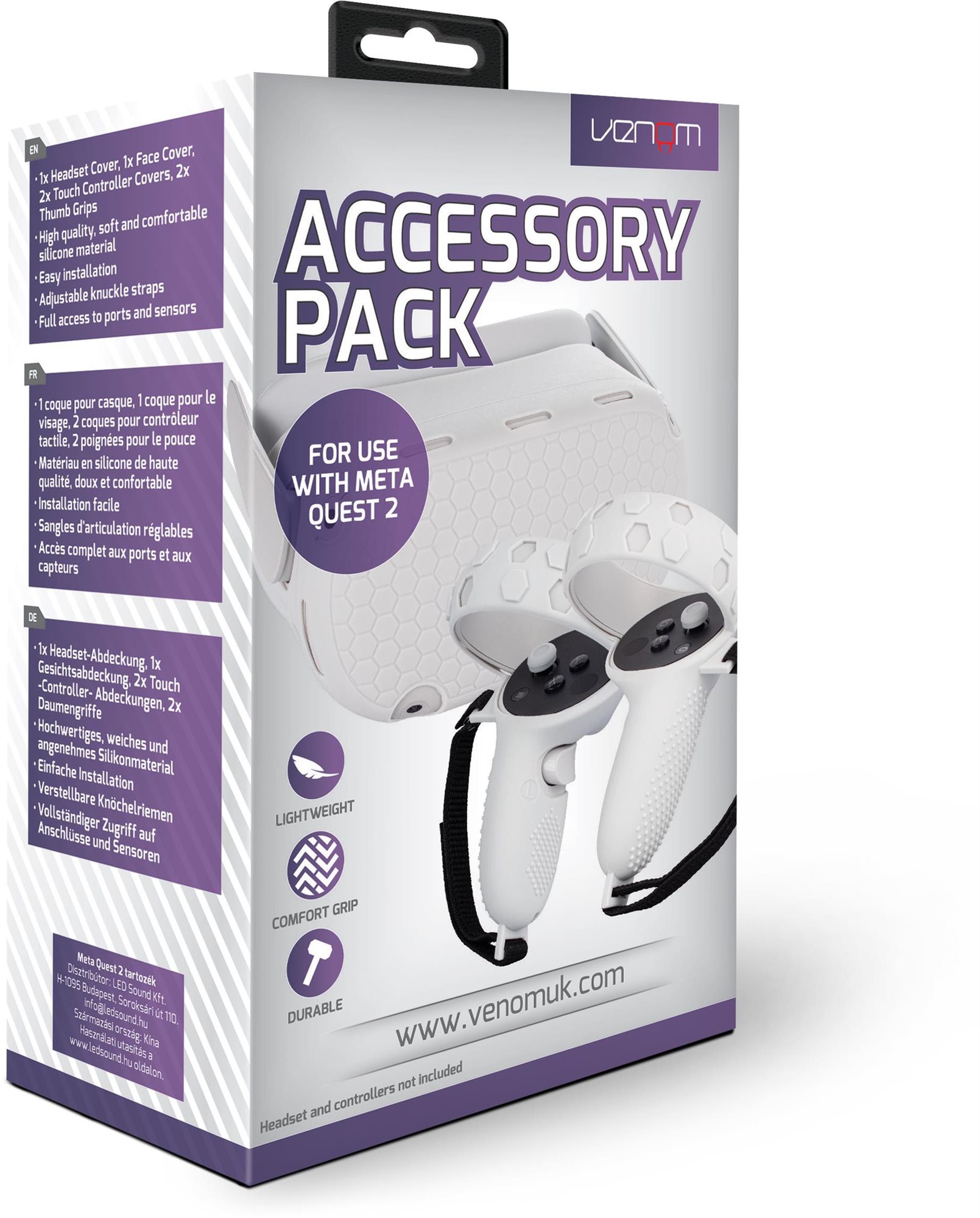 VENOM VS4206 Meta Quest 2 Accessories Pack VR szemüveg tartozék