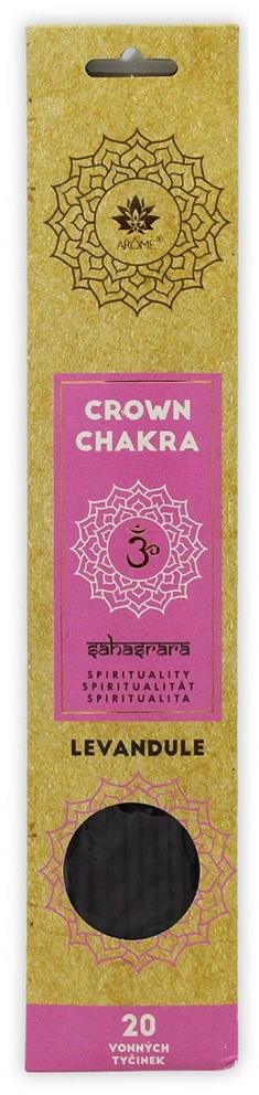 Čajová záhrada Vonné tyčinky Chakra Levanduľa Vonné tyčinky