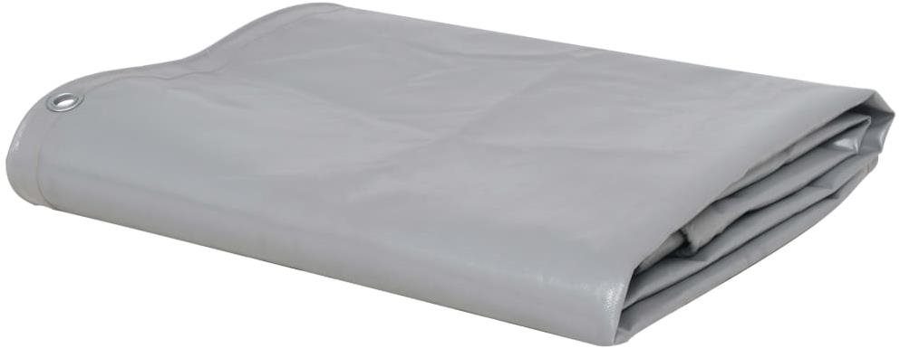 VidaXL Plachta 650 g/m2, 4 × 5 m, sivá Plachta