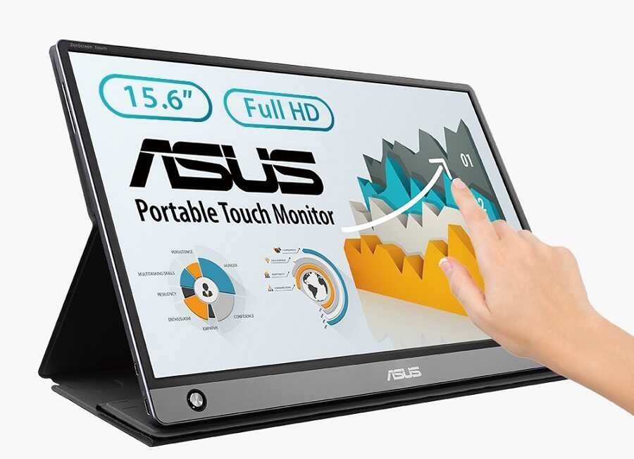 15.6" ASUS ZenScreen Touch MB16AMT LCD Monitor