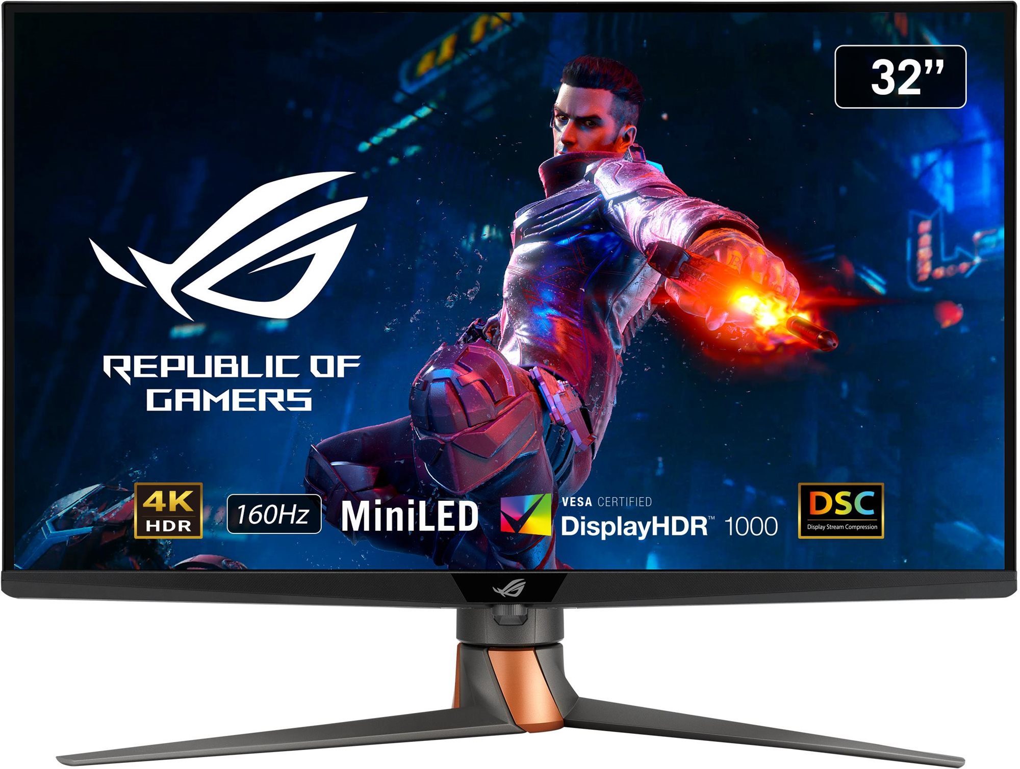 32" ASUS ROG Swift PG32UQXR LCD monitor
