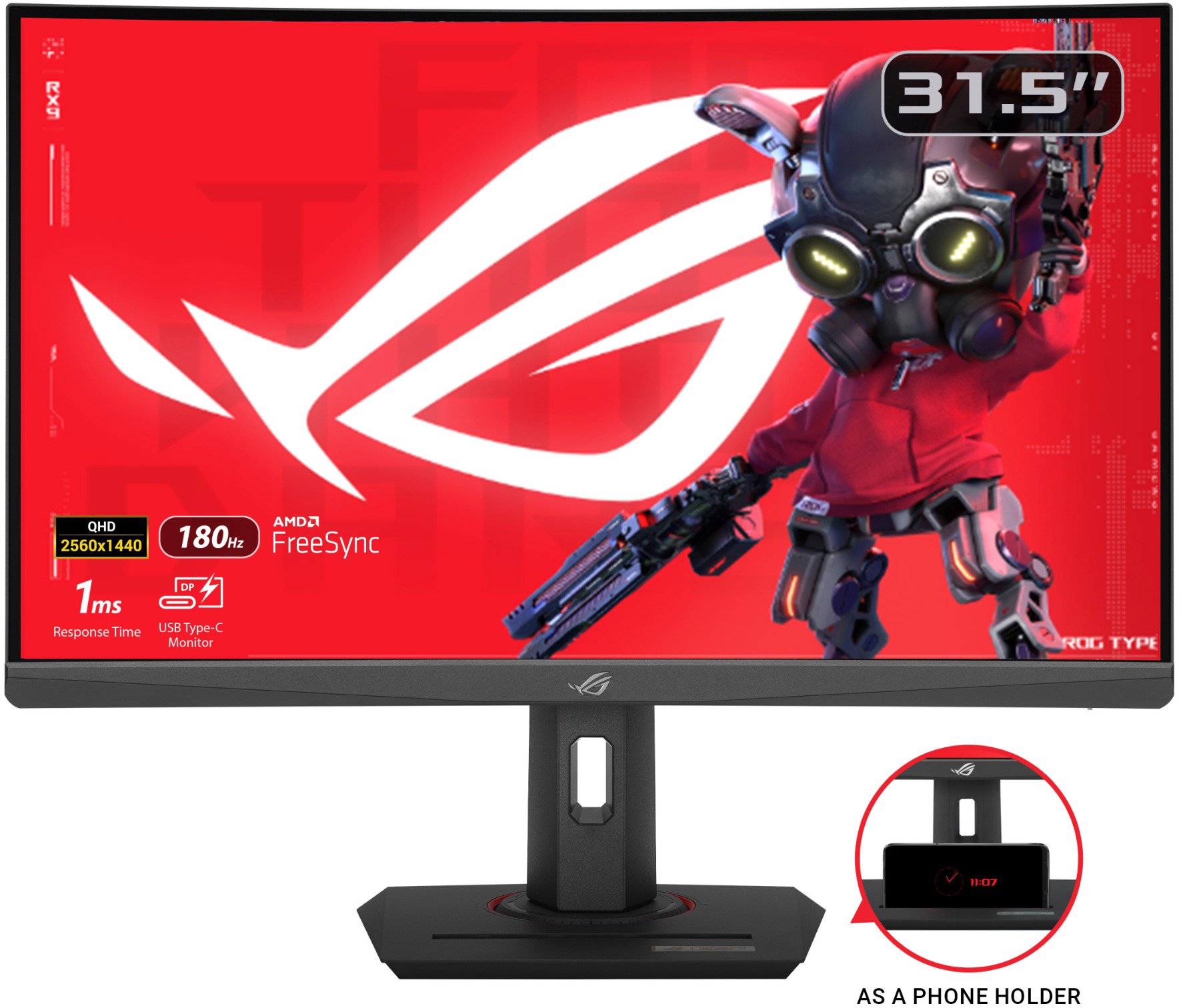 ASUS ROG Strix XG32WCS LCD monitor