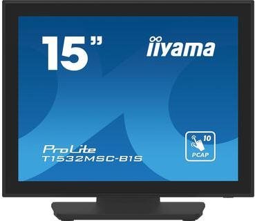 15"-os iiyama ProLite T1532MSC-B1S LCD monitor