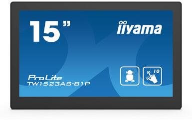 15" iiyama ProLite TW1523AS-B1P LCD monitor