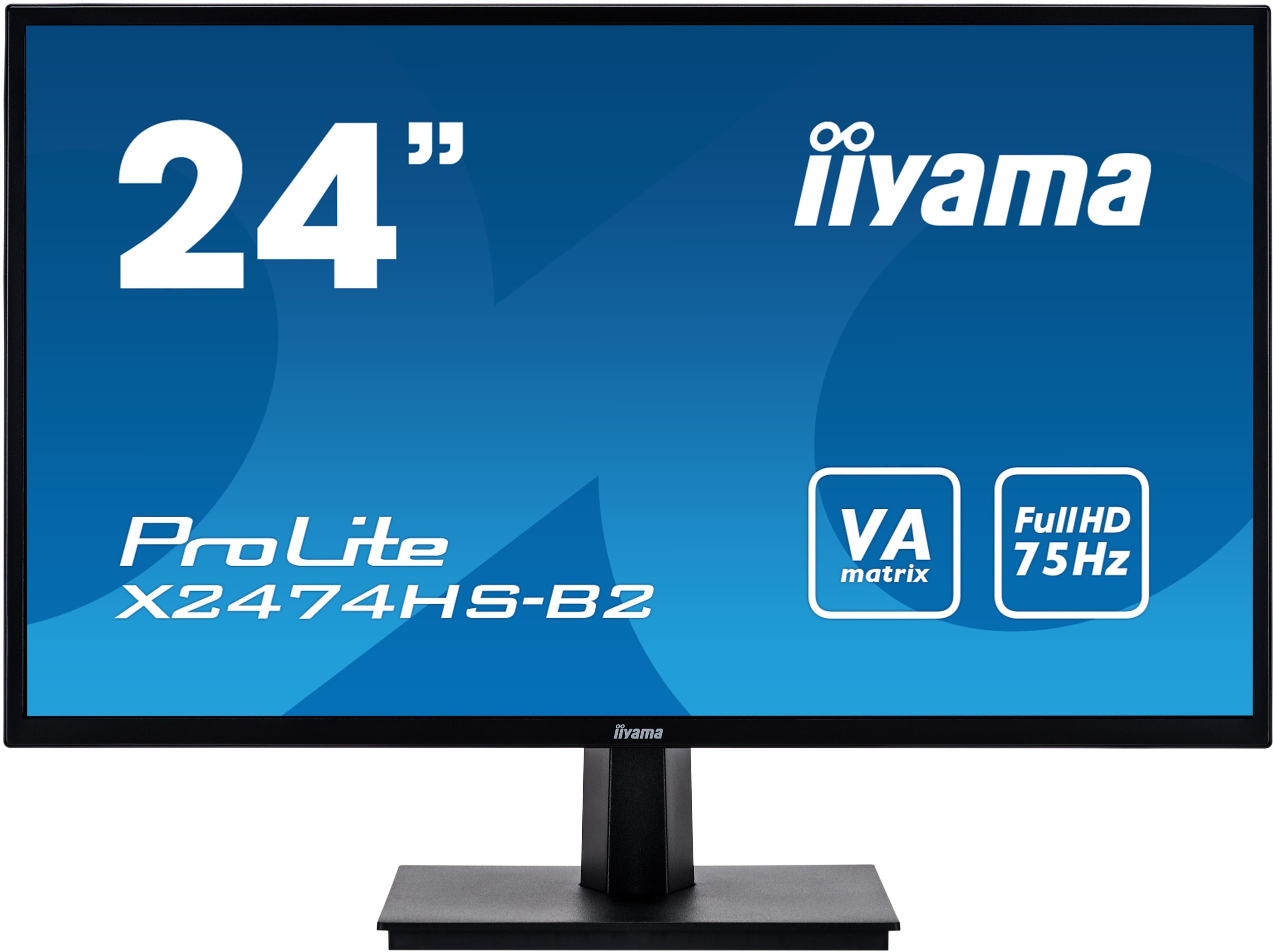 24" iiyama X2474HS-B2 LCD monitor