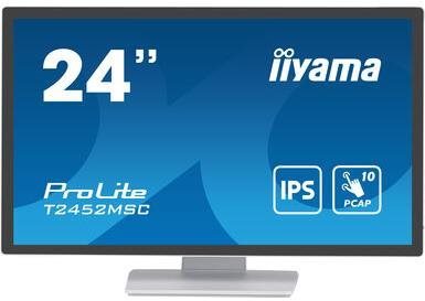 24" iiyama ProLite T2452MSC-W1 LCD Monitor