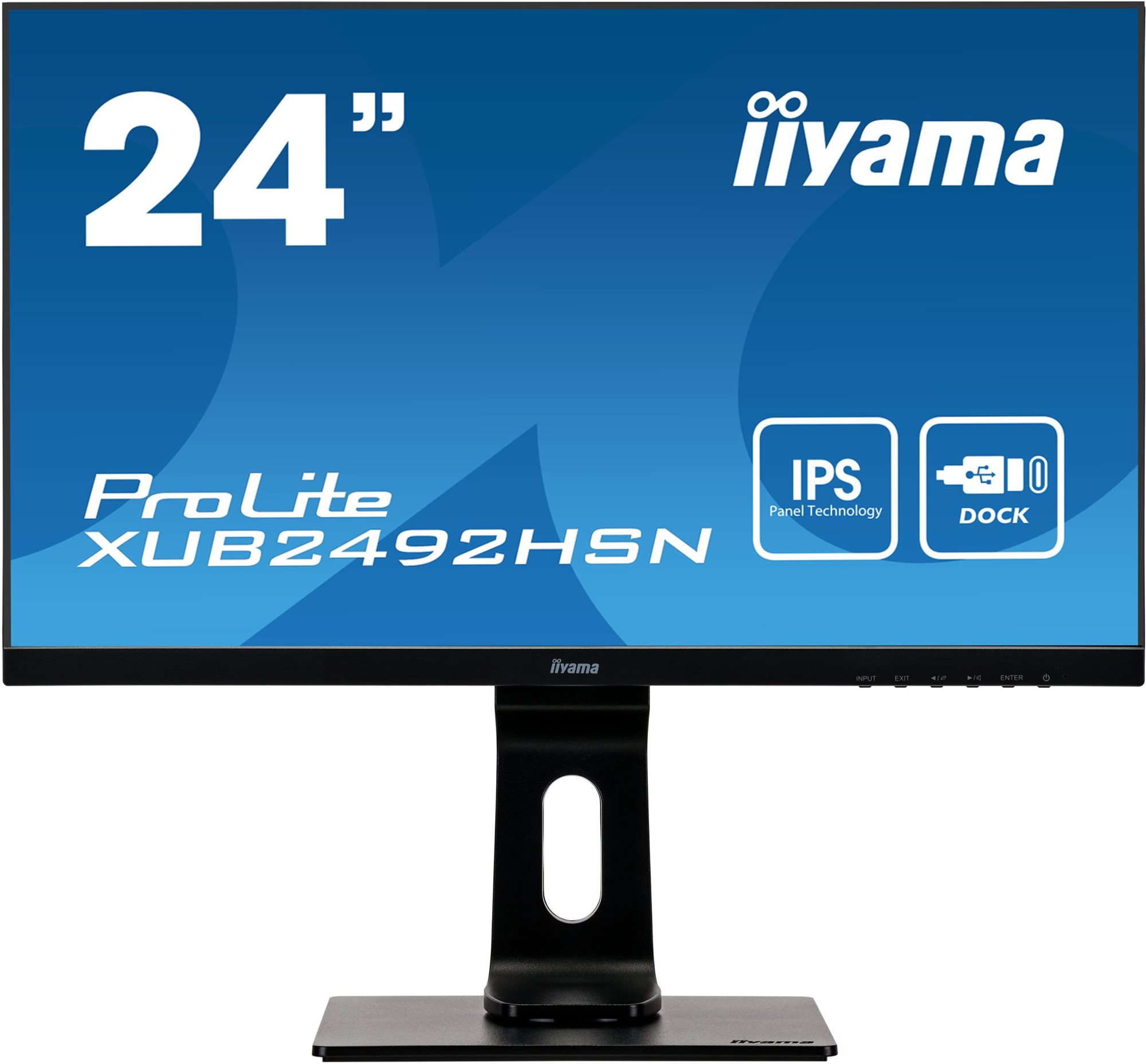 24" iiyama ProLite XUB2492HSN-B1 LCD Monitor