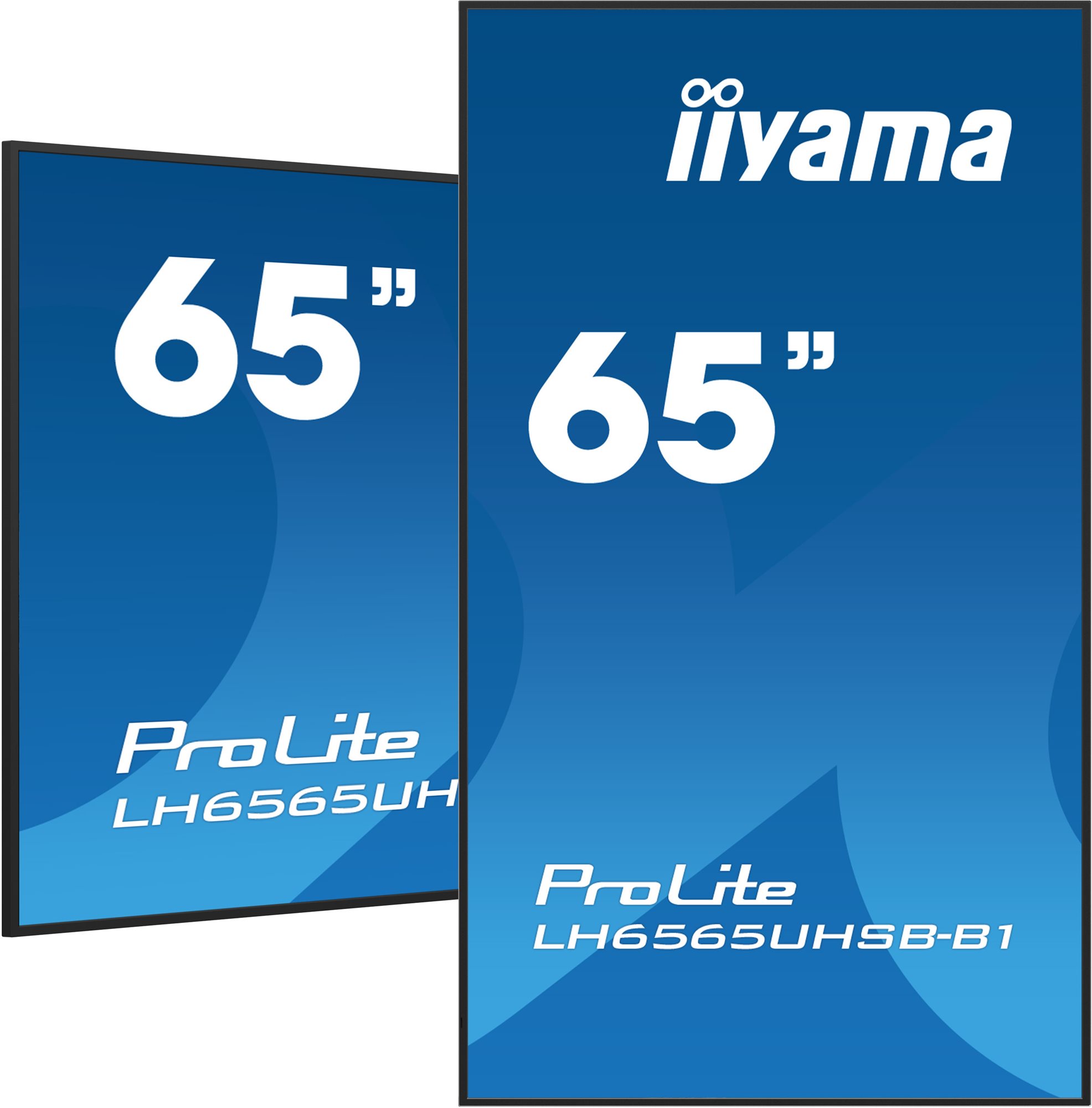 65" iiyama ProLite LH6565UHSB-B1 Veľkoformátový displej