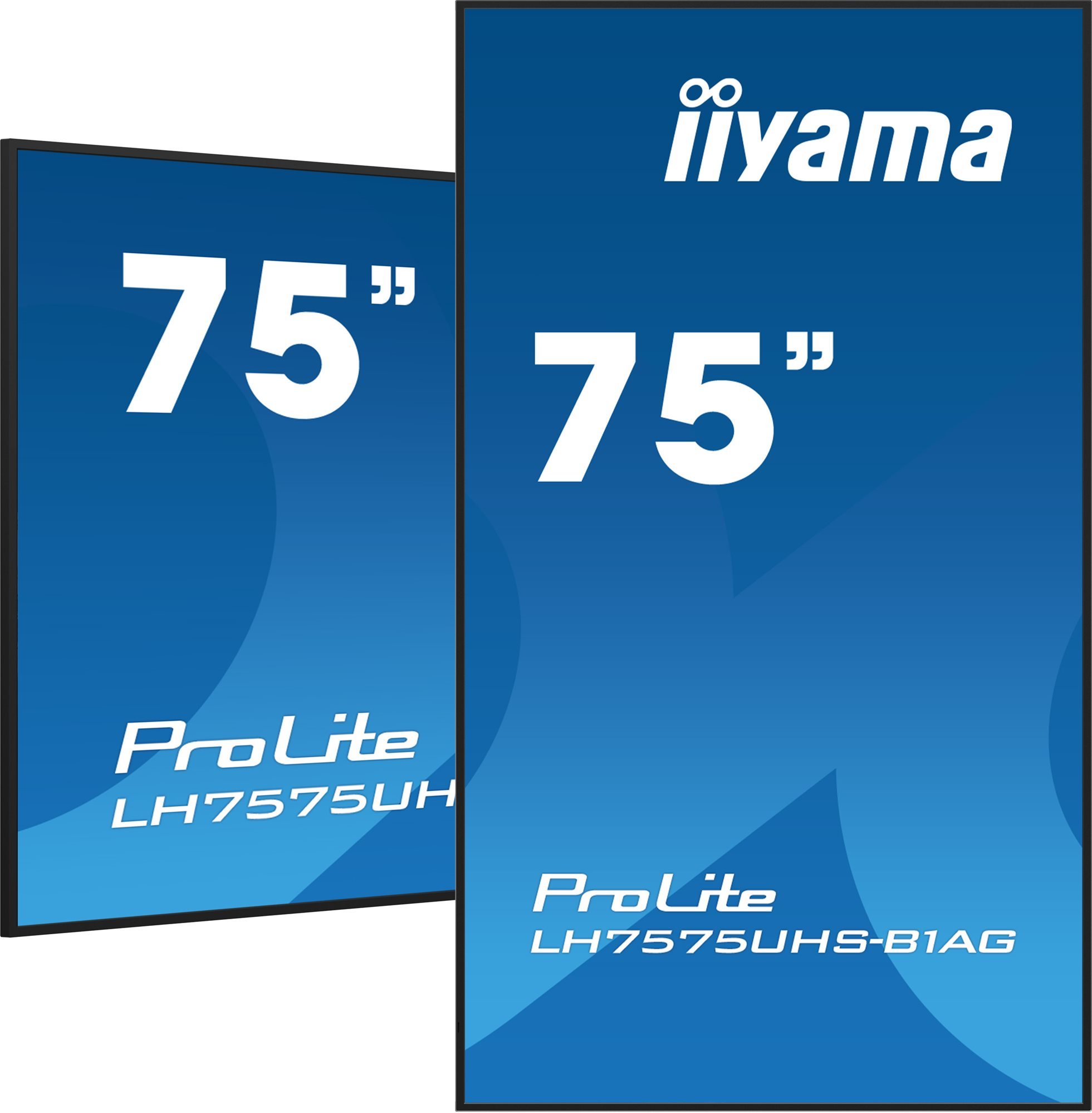 75" iiyama ProLite LH7575UHS-B1AG Veľkoformátový displej
