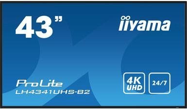 43" iiyama ProLite LH4341UHS-B2 Veľkoformátový displej