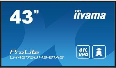43" iiyama ProLite LH4375UHS-B1AG Großformat-Display