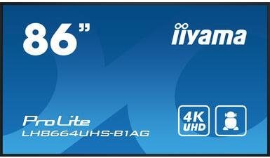 85,6" iiyama ProLite LH8664UHS-B1AG Veľkoformátový displej