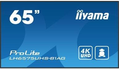 65" iiyama ProLite LH6575UHS-B1AG Veľkoformátový displej
