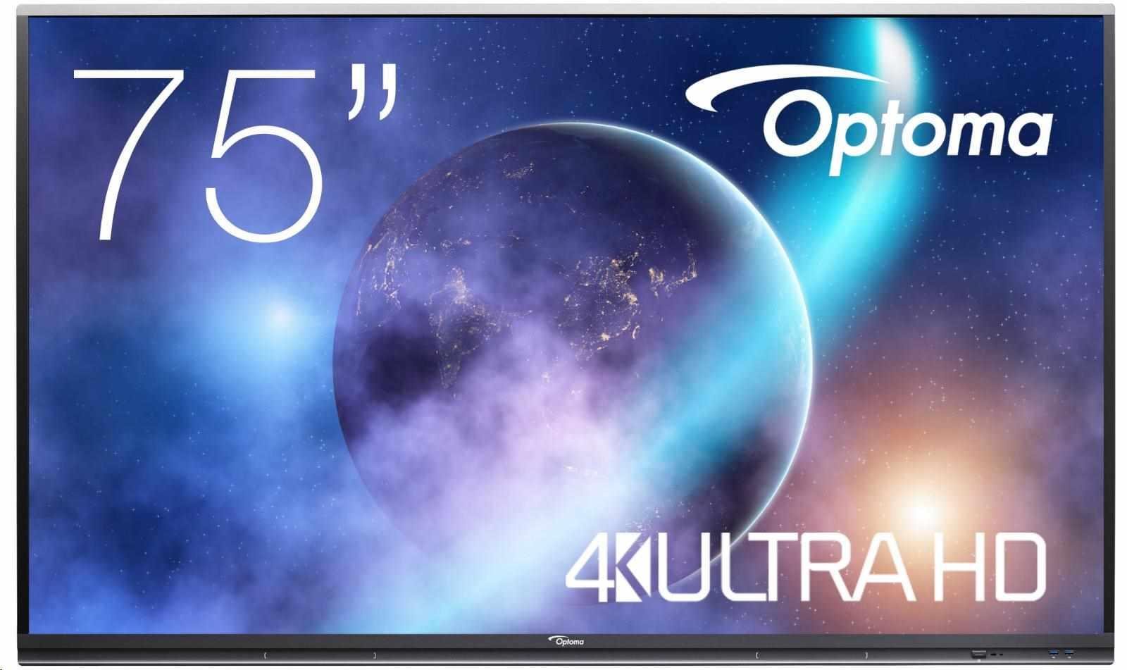 75" Optoma 5752RK+ IFPD Velkoformátový displej