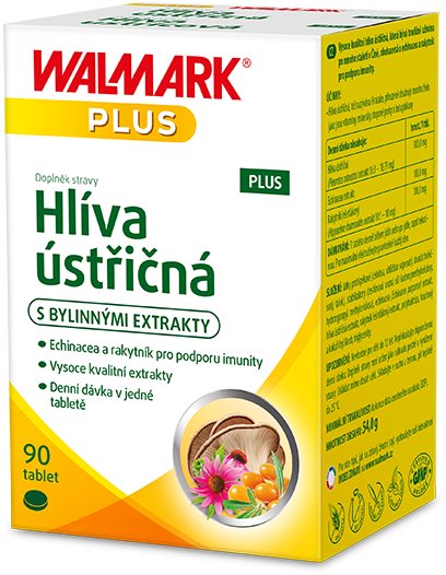 Walmark Hlíva ústřičná PLUS 90 tablet Hlíva ústřičná