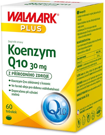 Walmark Koenzym Q10 30mg, 60 tobolek Koenzym Q10