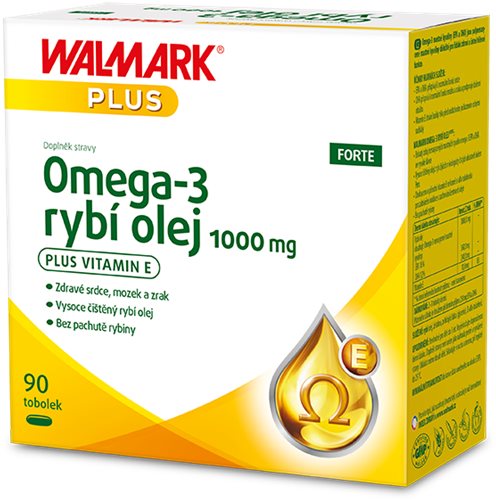 Walmark Omega-3 rybí olej FORTE 1000 mg, 90 tablet Omega 3