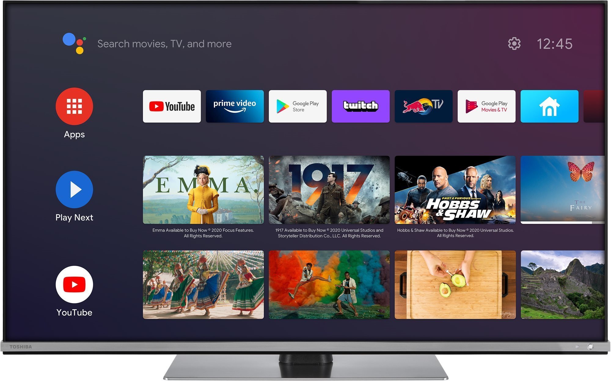 43" Toshiba 43UA6B63DG Television