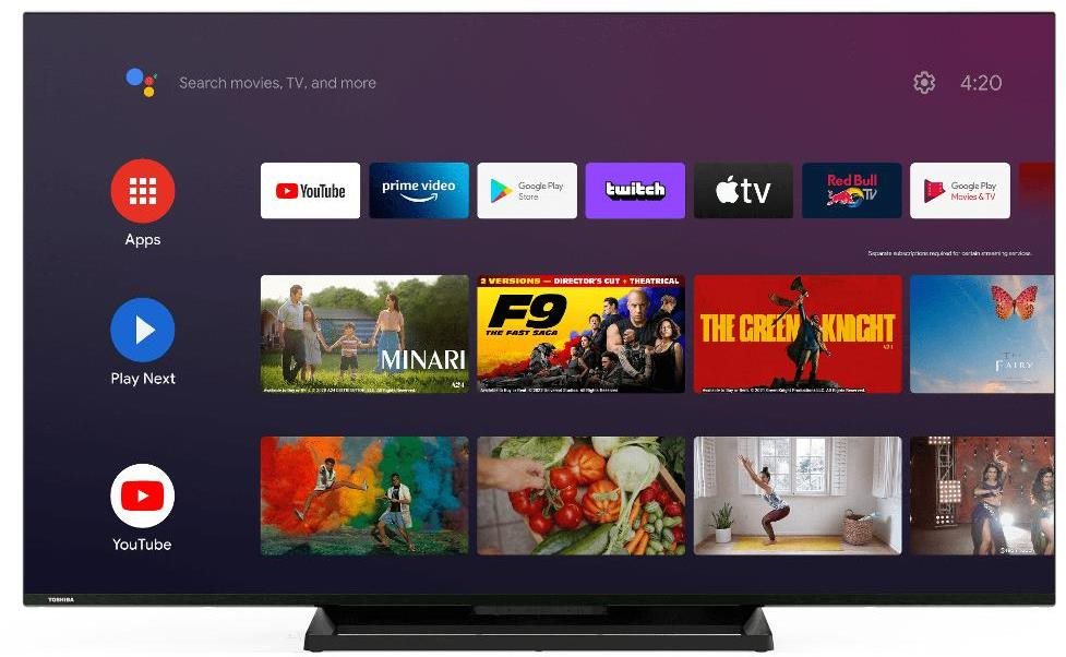 50" Toshiba 50UA3E63DG TV