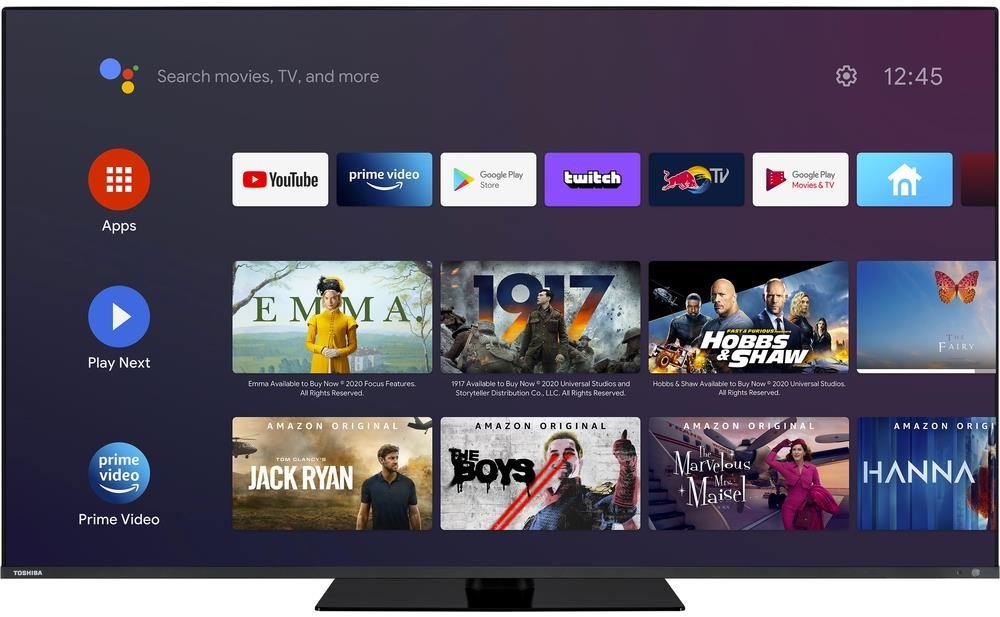 55" Toshiba 55QA7D63DG Televízor