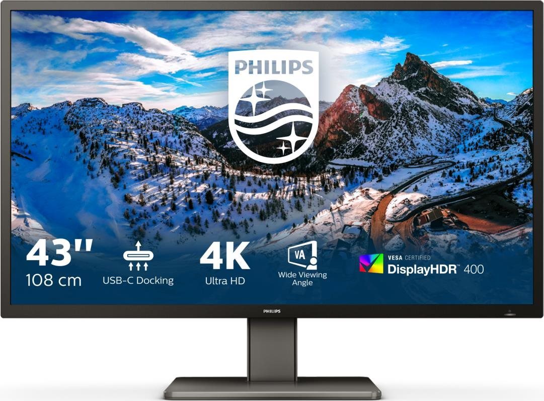 43" Philips 439P1 LCD Monitor