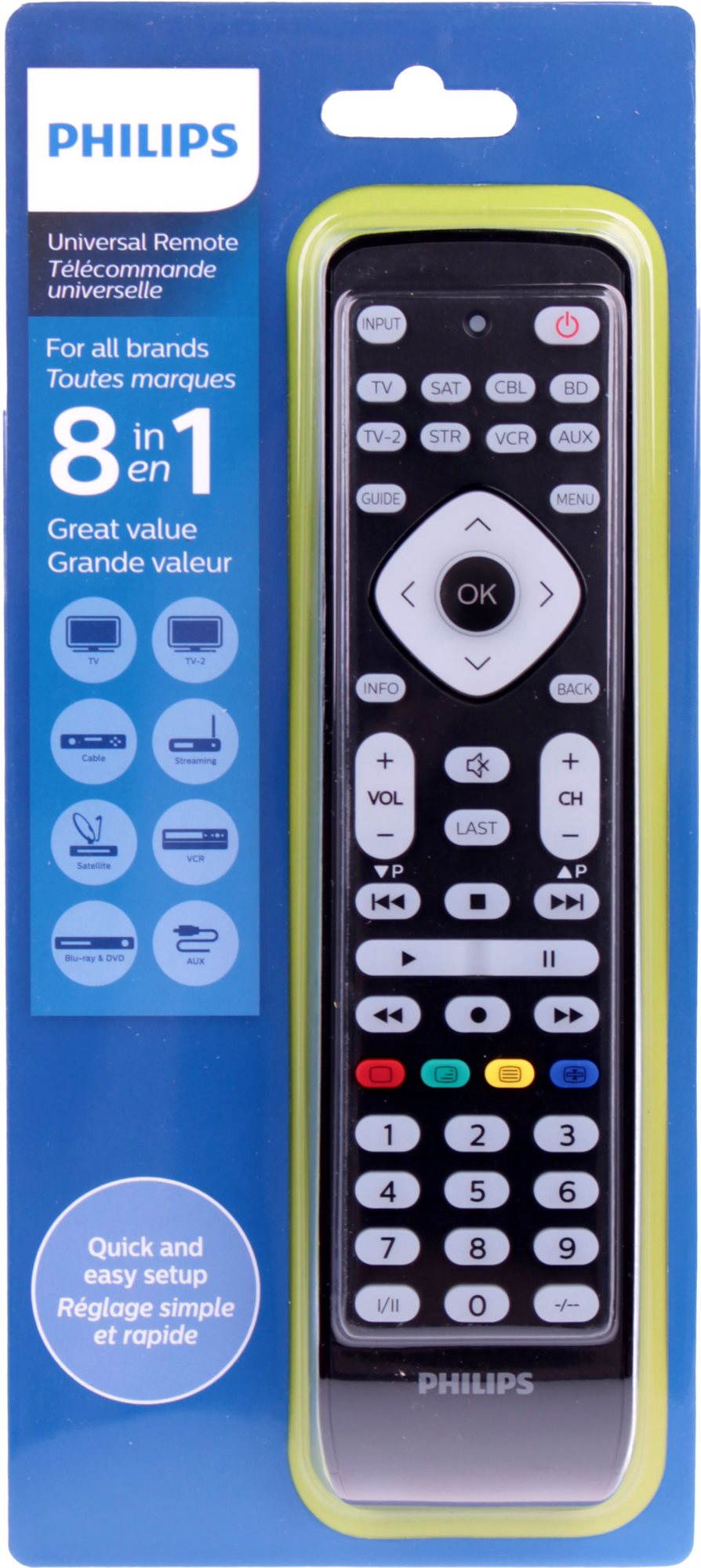 Philips SRP2018 Diaľkový ovládač