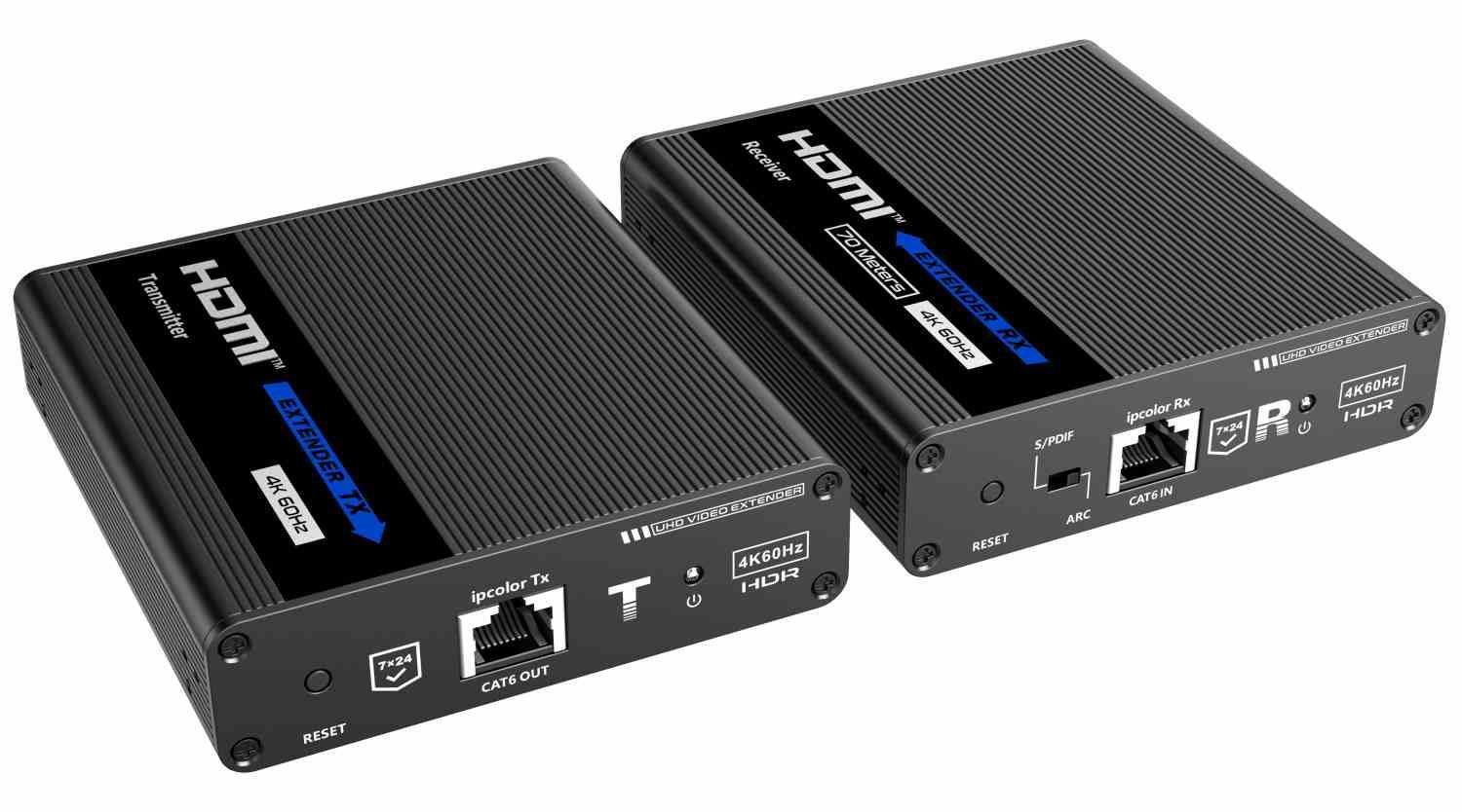 PremiumCord HDMI 2.0 Extender Ultra HD 4kx2k@60Hz 70 m-re...