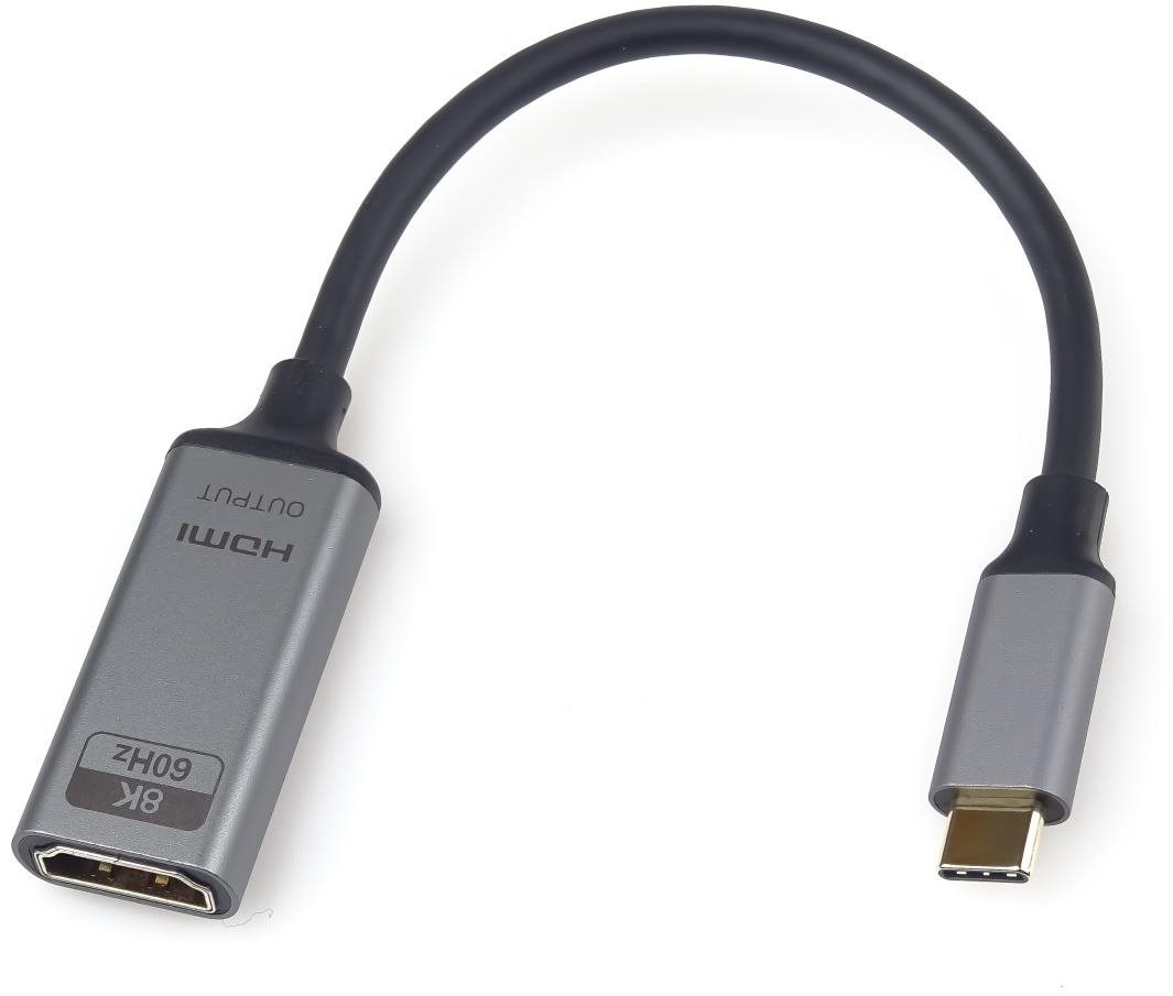 PremiumCord adapter USB-C-ről HDMI-re 8K@60Hz,4K@144Hz Aluminium...