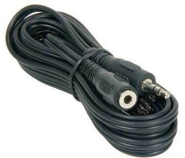 PremiumCord jack M 3.5 -> 3.5 jack F, 10m AUX Cable