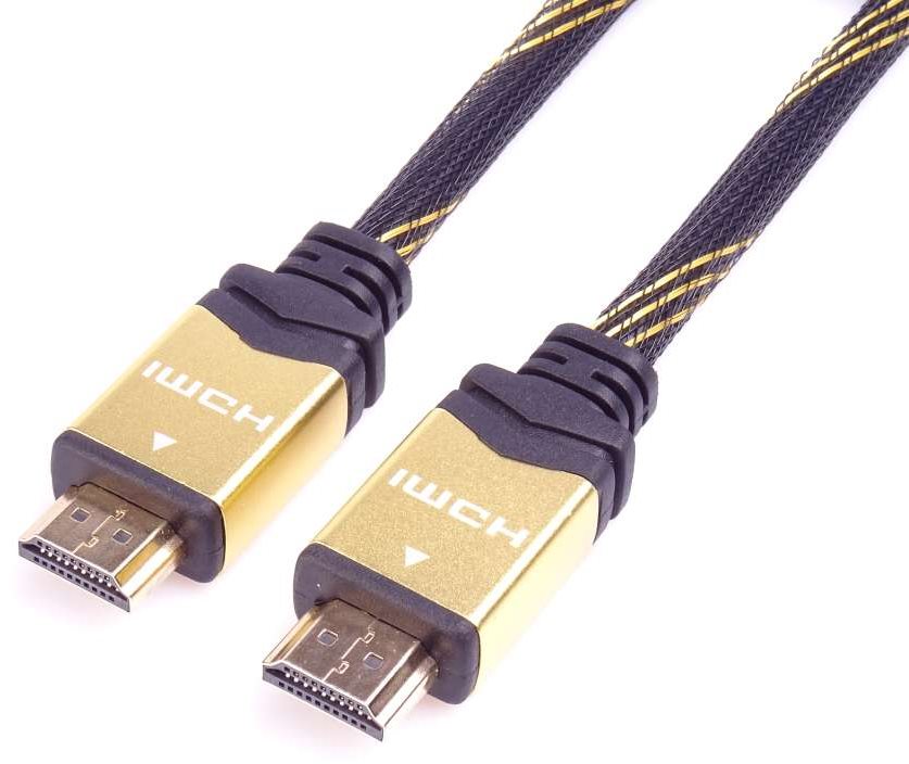PremiumCord HDMI 2.0 High Speed + Ethernet HQ Cable, 0.5m Video Cable