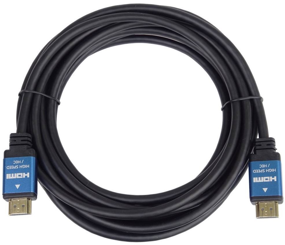 PremiumCord Ultra HDTV 4K@60Hz HDMI 2.0b fém + aranyozott...