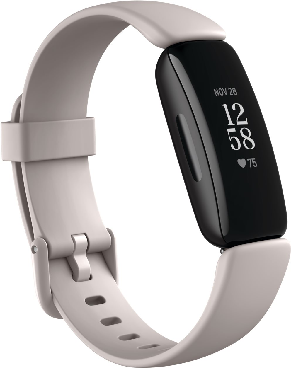 Fitbit Inspire 2 - Lunar White/Black Fitness Tracker