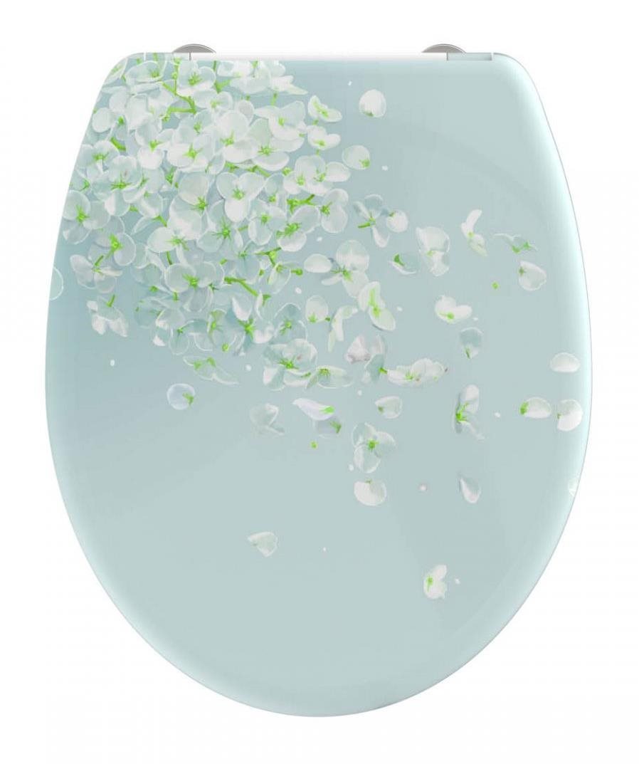 WC sedadlo SCHÜTTE FLOWER IN THE WIND| Duroplast, Soft Close WC doska