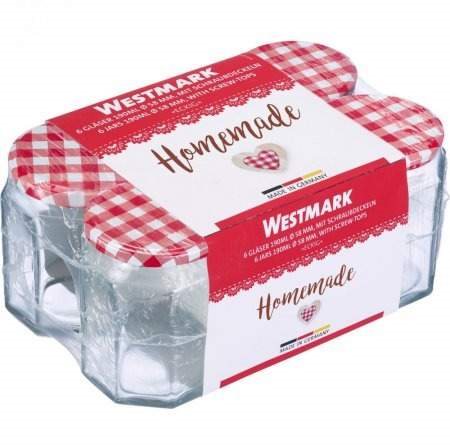 Westmark hranatá 191 ml, 6 ks Zavárací pohár