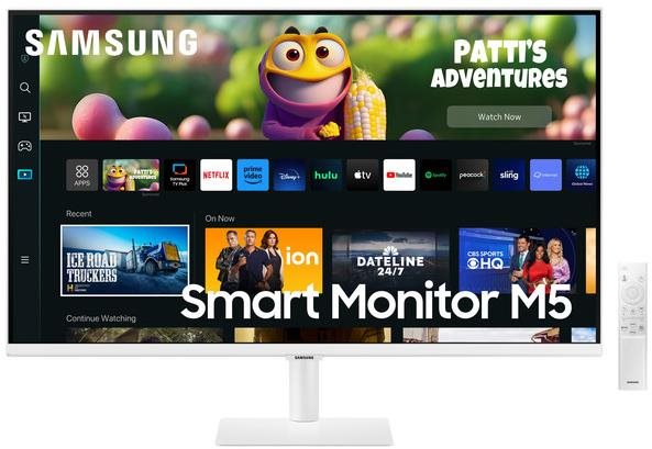 27" Samsung Smart Monitor M50C Weiß LCD Monitor