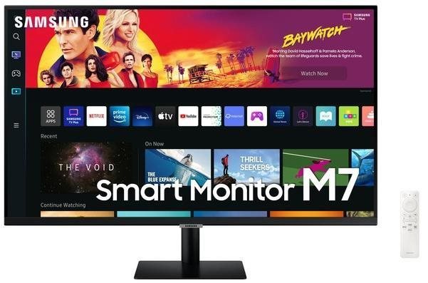 32" Samsung Smart Monitor M7 Čierny LCD monitor