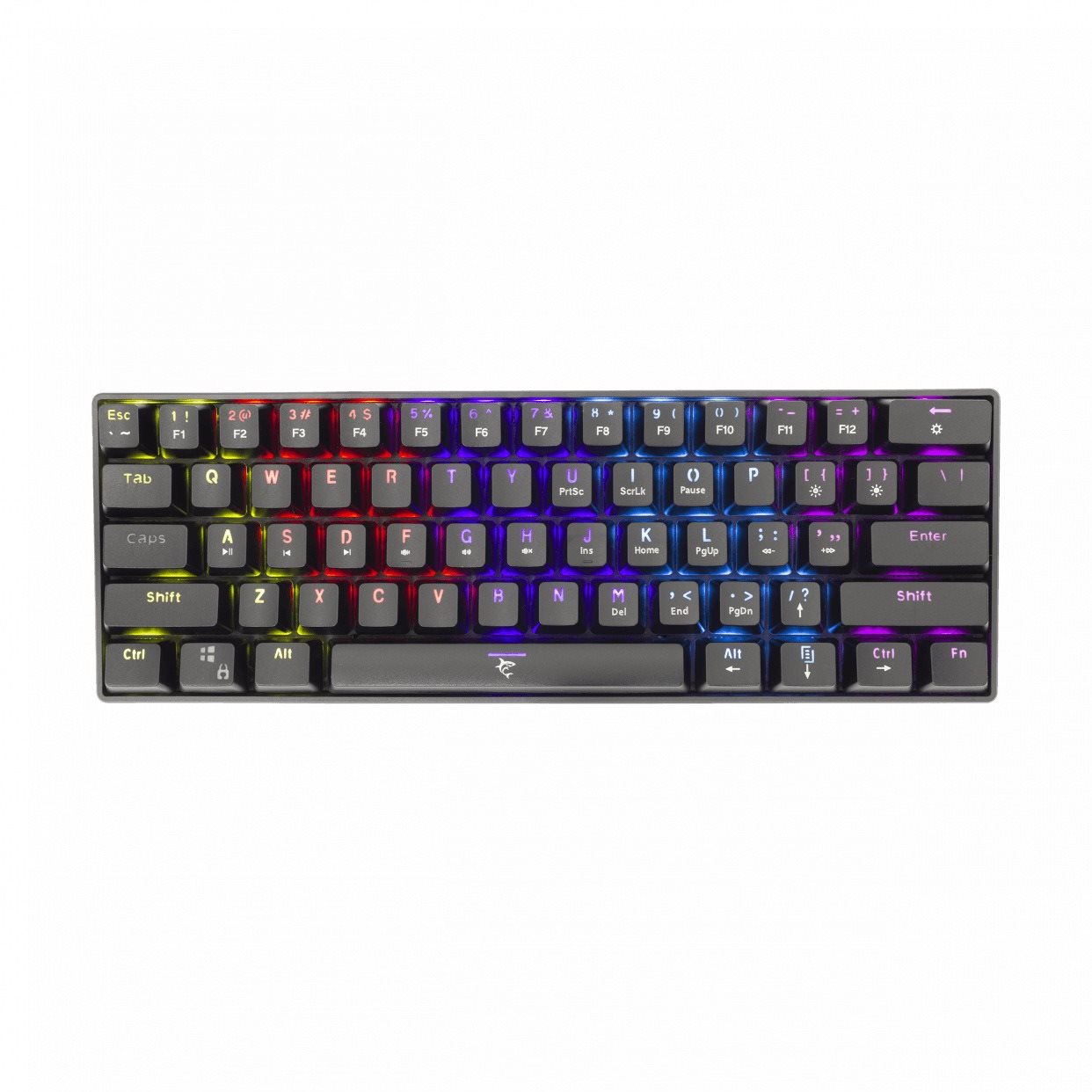 White Shark SHINOBI, GK-2022B/BL-HU fekete Gamer billentyűzet
