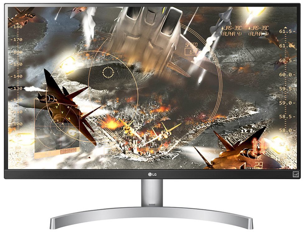 27" LG UHD 27UL600-W LCD Monitor
