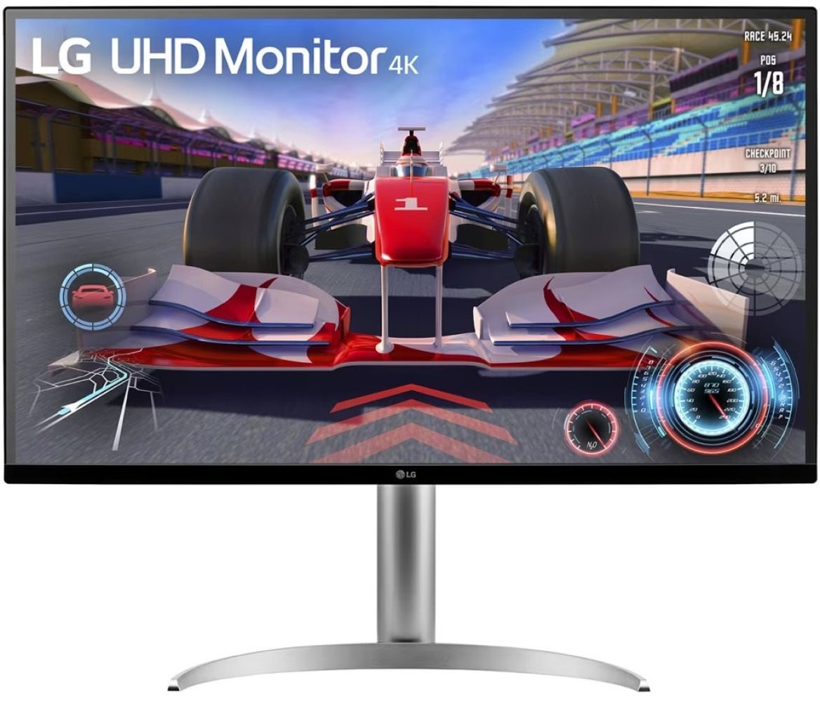 32" LG 32UQ750P-W LCD monitor