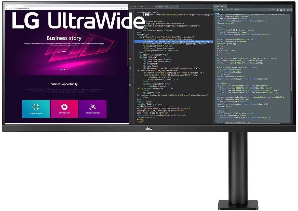 34" LG Ultrawide 34WN780P LCD monitor