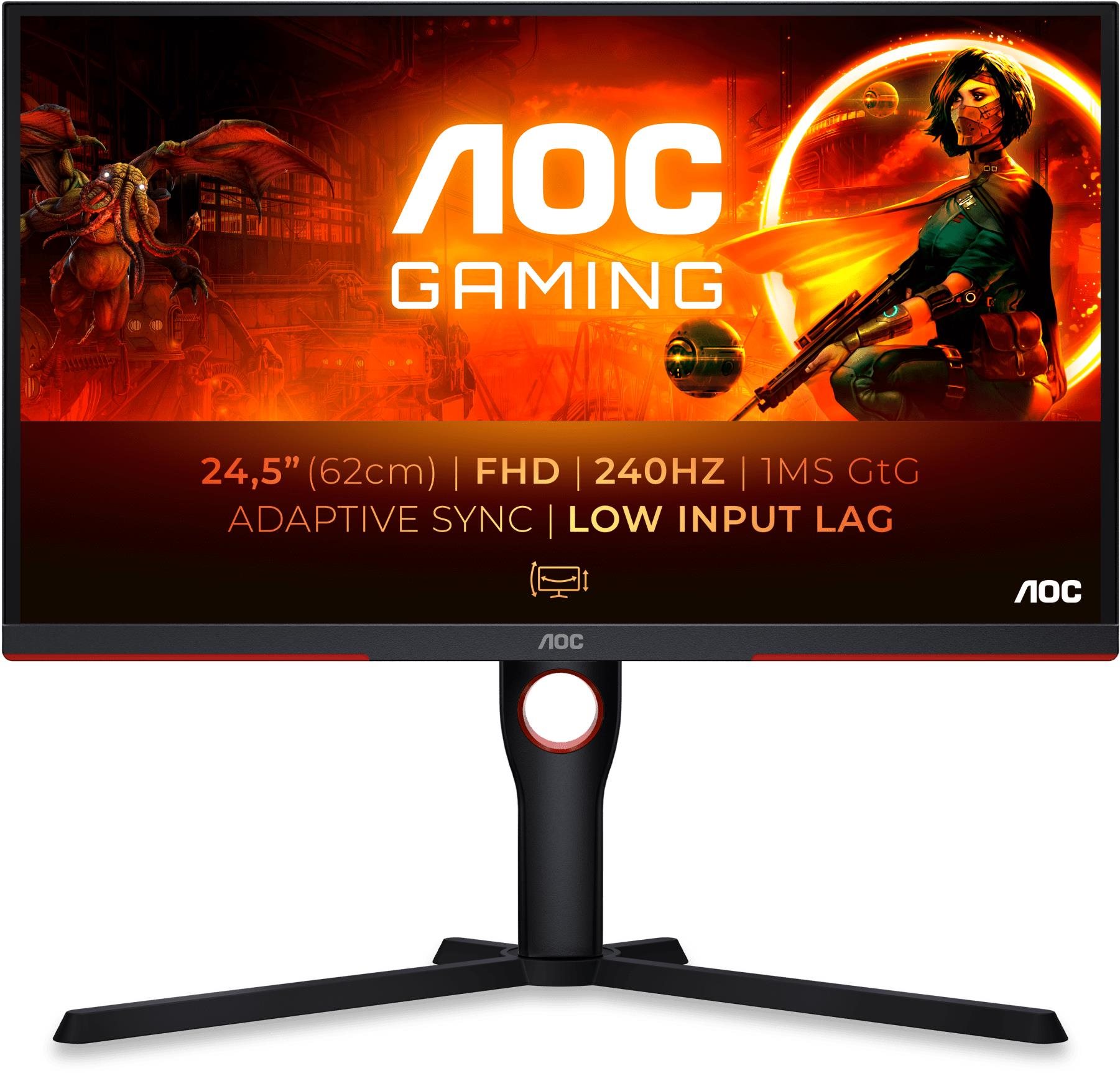 24.5" AOC 25G3ZM/BK LCD monitor