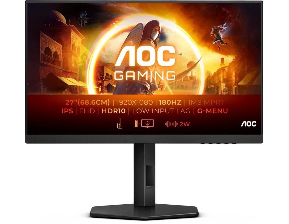 27" AOC 27G4X Gaming LCD monitor