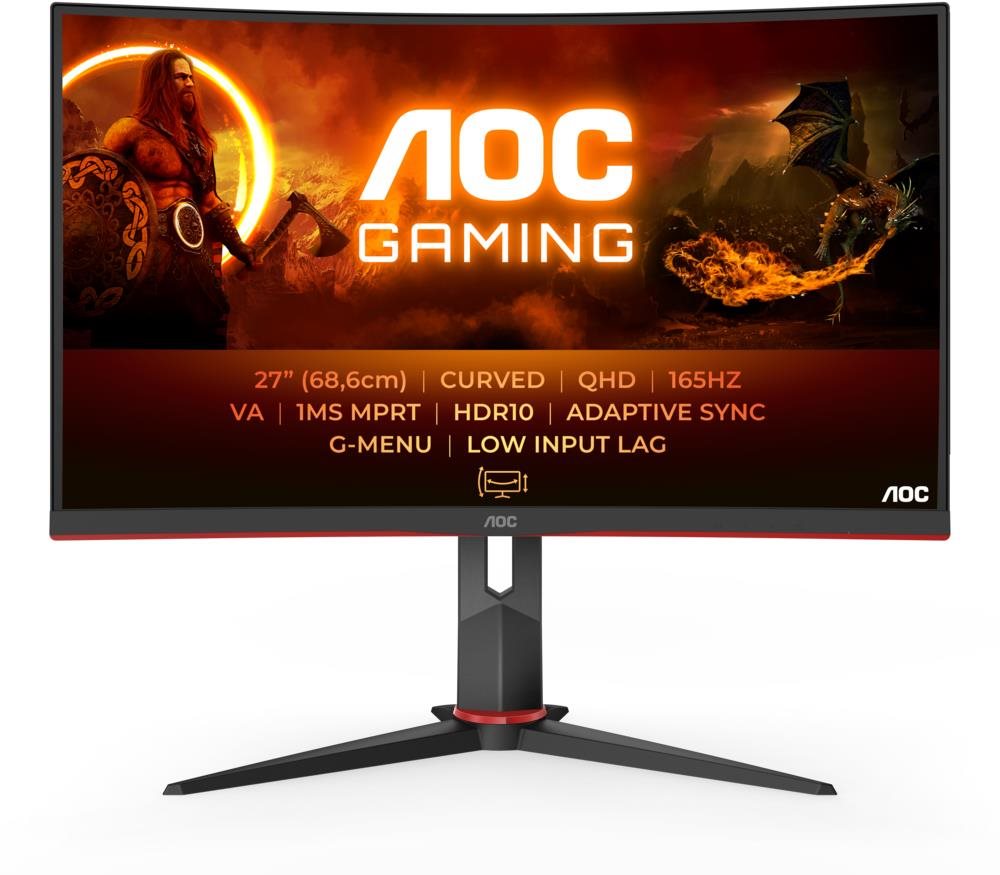 27" AOC CQ27G2S/BK Gaming LCD Monitor