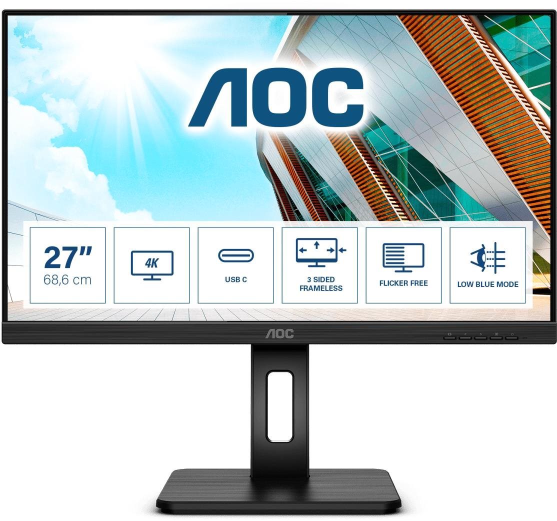 27" AOC U27P2CA LCD monitor