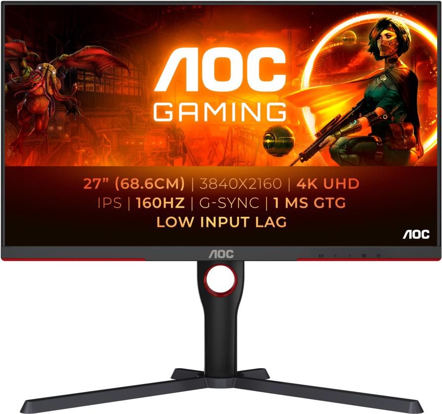 27" AOC U27G3X/BK Gaming LCD Monitor