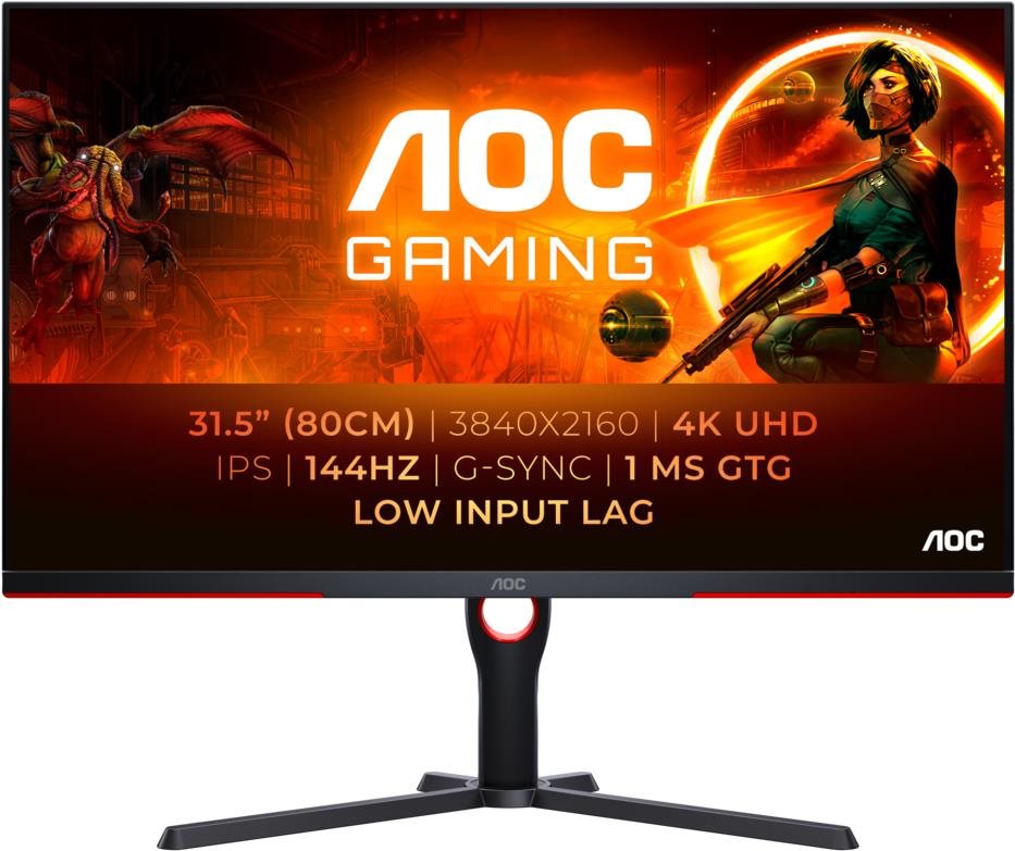 32" AOC U32G3X/BK Gaming LCD monitor