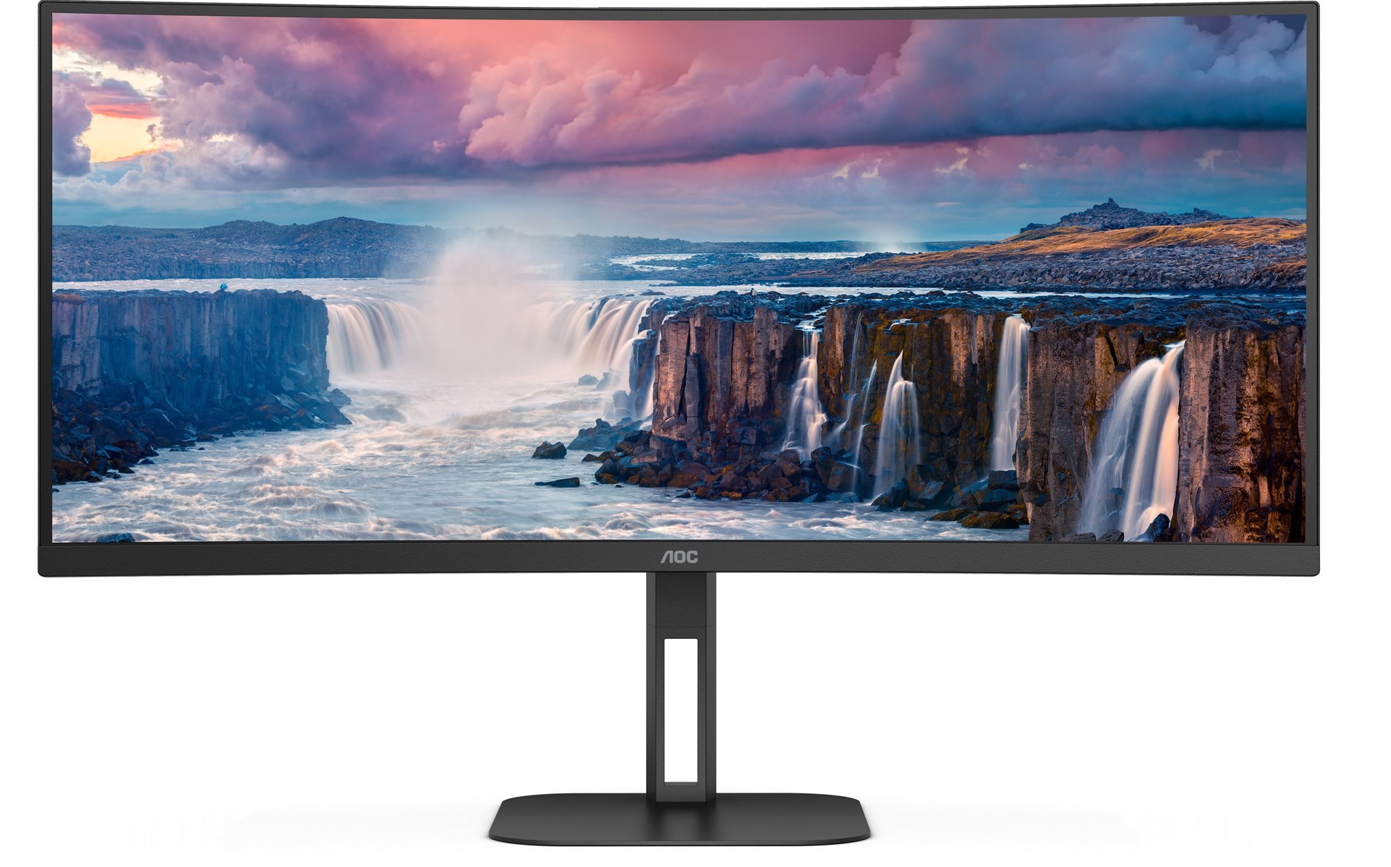 34" AOC CU34V5C/BK LCD Monitor