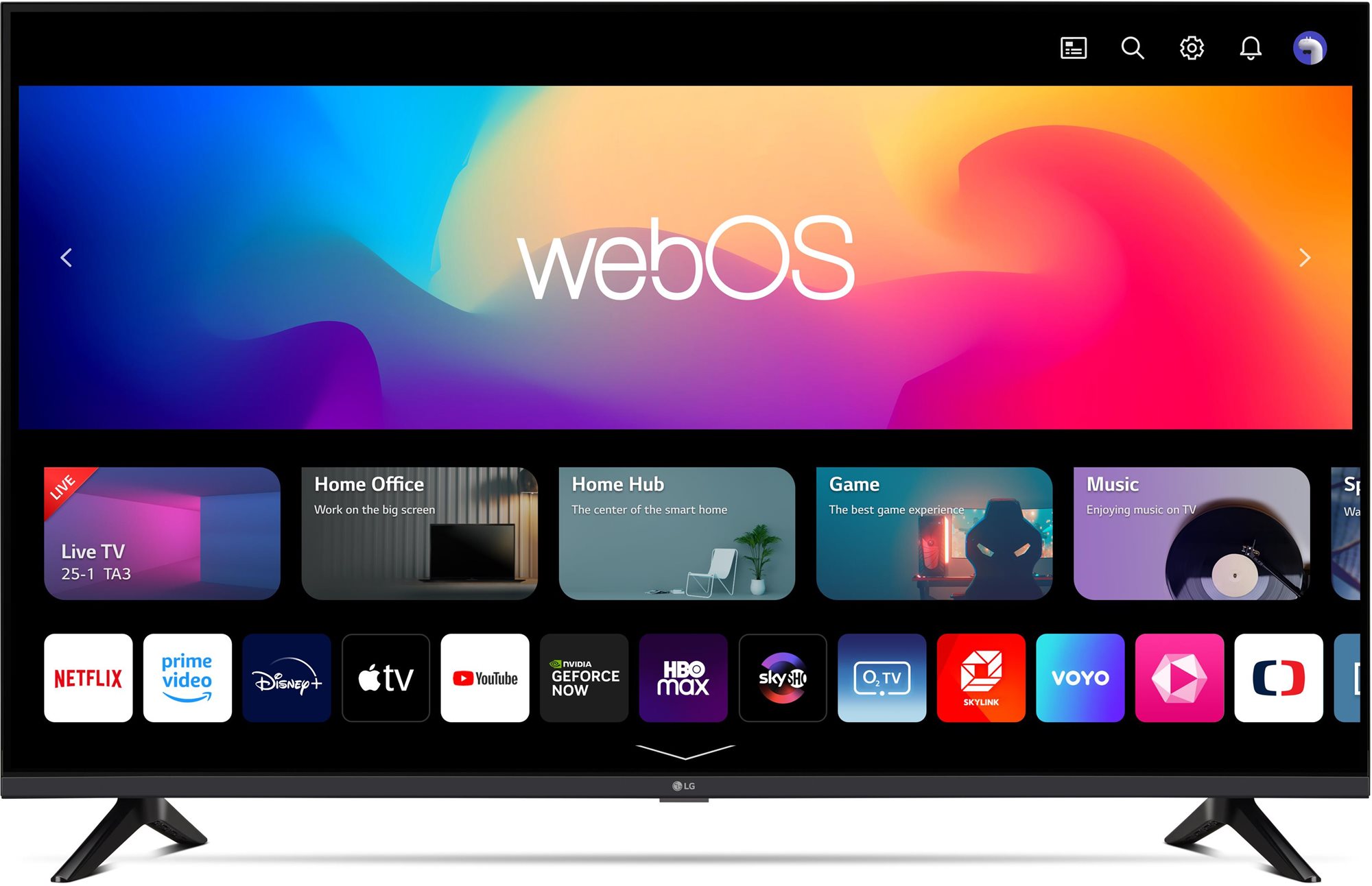 43" LG 43UR7400 Televízor